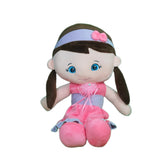 Play Hour Melly Rag Doll Plush Soft Toy Wearing Pink & Purple Frock for Ages 3 Years and Up, 70cm