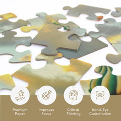 Mittimate Saint Basil's Cathedral Jigsaw Puzzle – 36-Piece Cardboard Puzzle for Kids (Ages 4-6) | Fun, Learning & Perfect Birthday Gift