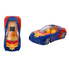 Marvel Go 1:64 Diecast Captain Marvel knight Speed Toy Car For Collection For Ages 3 Years And Up