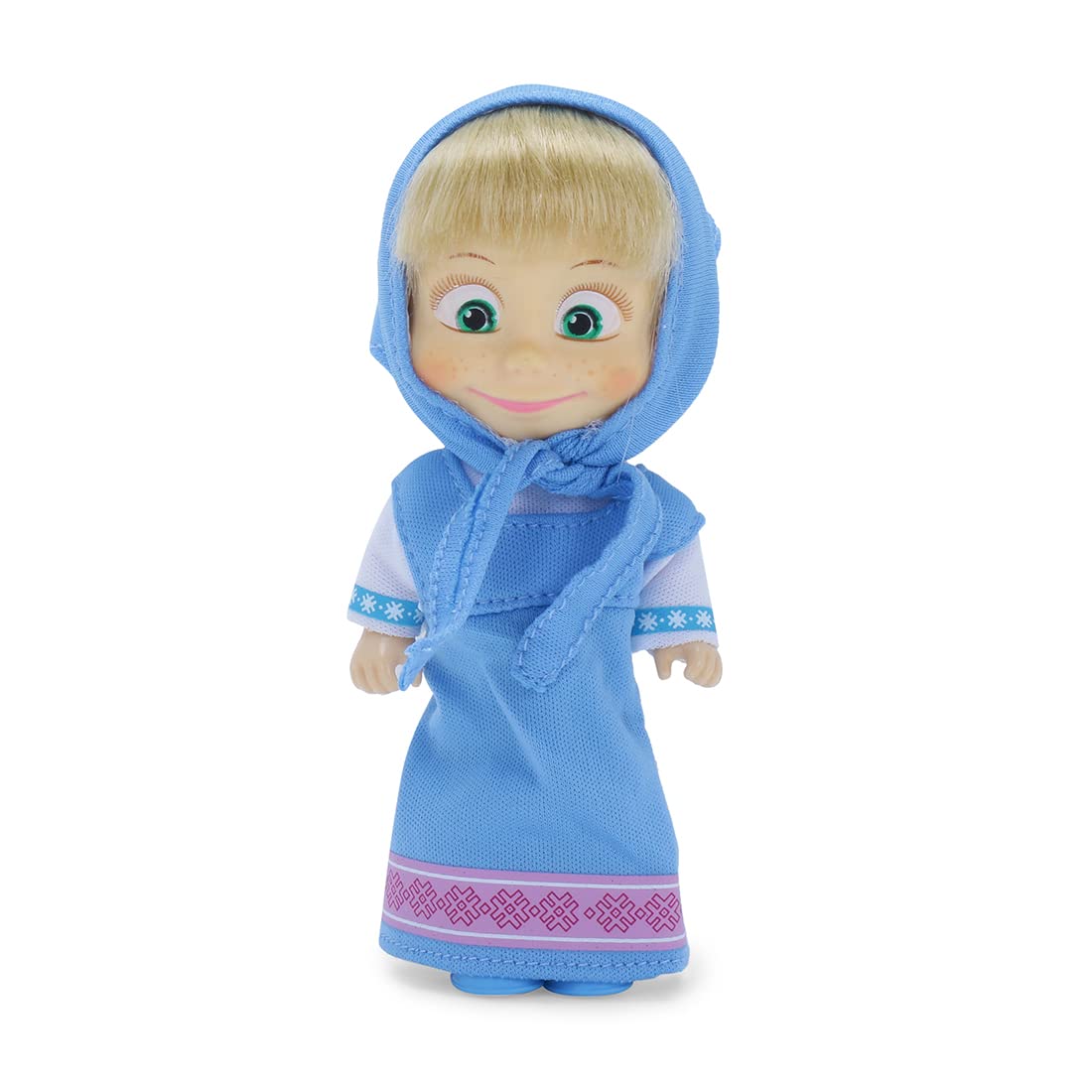 Simba Masha and The Bear 12 Cm Toy Doll With Blue Dress Ideal For Ages 3+