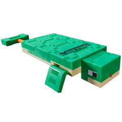 Nerf Super Soaker Minecraft Turtle Water Blaster, Pull Back Plunger Handle, Easy to Use, Outdoor Water Toys, Minecraft Toys, Gifts for Kids - Pichkari, Branded Toy Pichkari for Holi Festival, Kids 6+