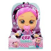 Cry Babies 12'' Dressy Dotty Doll With Tears And Sounds Feature For Baby and Toddlers Ages 18 Months and Up
