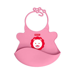 Fisher Price Ultra Care Easy Clean Silicon Baby bib (Multicolour)
