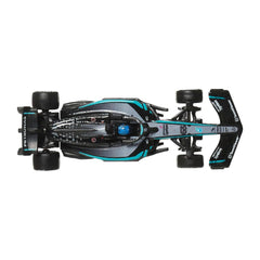 Hot Wheels Race Team Mercedes-AMG Petronas F1 Team (#63) 1:64 Scale Premium Die-Cast Formula 1 Collectible Toy Race Car with Real Riders Tires & Metal/Metal Body & Chassis for Collectors