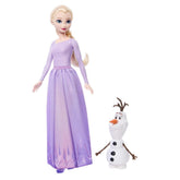 Disney Frozen Arendelle Elsa Doll With Olaf Figure for Kids Ages 3 Years & Up
