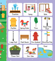 Booktopus Board Book - My First 100 Things Around Us - Early Learning Picture Books for Kids 4+