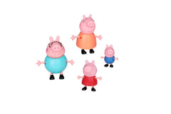 PEPPA PIG Toys Peppa's Family, 4 Family Figures, Preschool Toys for 3 Year Old Girls and Boys and Up