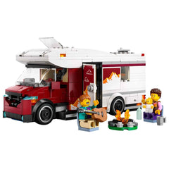 LEGO City Holiday Adventure Camper Van Vehicle Building Kit For Ages 6+