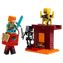 LEGO Minecraft The Nether Lava Battle Gamer Building Kit For Ages 6+