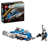 LEGO Star Wars Captain Rex Y-Wing Microfighter Set for Ages 6+