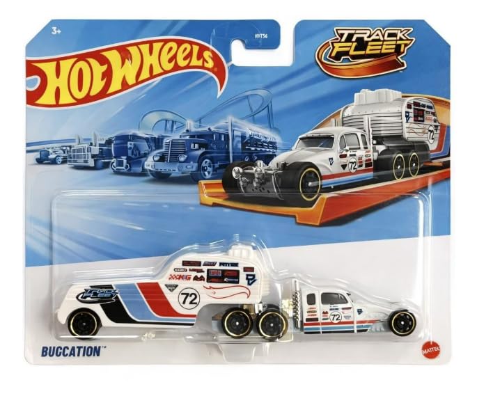 Hot Wheels Track Fleet Bugcation Truck for Ages 3 Years and Up