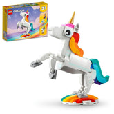 LEGO Creator 3in1 Magical Unicorn Building Kit for Ages 7+