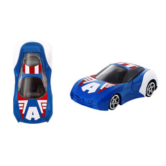 Marvel Go 1:64 Diecast Captain America knight Speed Toy Car For Collection For Ages 3 Years And Up