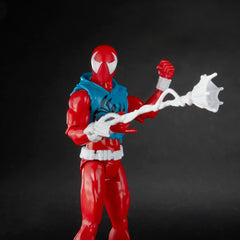 Marvel Spider-Man: Across The Spider-Verse Scarlet Spider 6-Inch-Scale Action Figure with Guitar Accessory