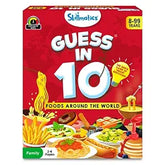 Skillmatics Card Game - Guess in 10 Foods Around The World, Educational Travel Toys for Boys, Girls, and Kids