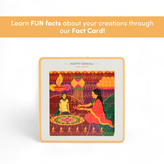 Mittimate Diwali Theme Jigsaw Puzzle – 36-Piece Cardboard Puzzle for Kids (Ages 4-6) | Fun, Learning & Perfect Birthday Gift