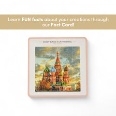Mittimate Saint Basil's Cathedral Jigsaw Puzzle – 36-Piece Cardboard Puzzle for Kids (Ages 4-6) | Fun, Learning & Perfect Birthday Gift