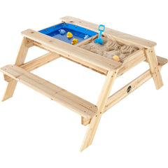 Plum Surfside Wooden Sand and Water Picnic Table
