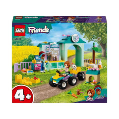 LEGO Friends Farm Animal Vet Clinic Toy Veterinary Care Building Kit For Ages 4+