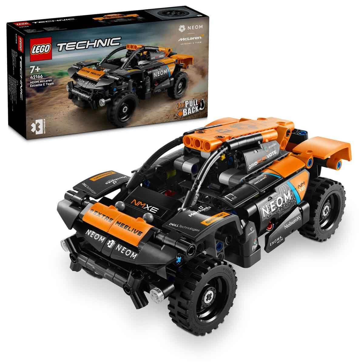 LEGO Technic NEOM McLaren Extreme E Race Car Set Building Kit for Ages 7+