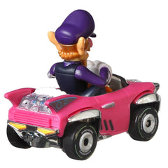 Hot Wheels Circuit Special Mariokart Series Waluigi 1:64 Scale Diecast Vehicle for KIds & Collectors