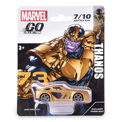 Marvel Go 1:64 Diecast Thanos Battle SUV Toy Car for Collection for Ages 3 years and up
