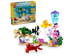 LEGO Creator Sea Animals Building Kit for Ages 8+