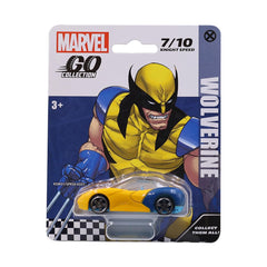 Marvel Go 1:64 Diecast Wolverine knight Speed Toy Car For Collection For Ages 3 Years And Up