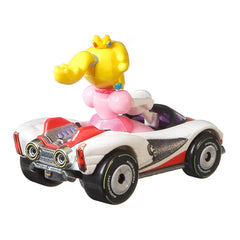 Hot Wheels Circuit Special Mariokart Series Peach P-Wing 1:64 Scale Diecast Vehicle for KIds & Collectors