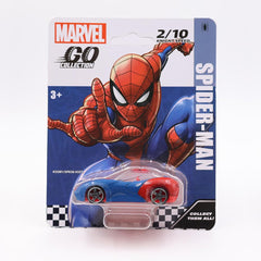 Marvel Go 1:64 Diecast Spider-Man knight Speed Toy Car For Collection For Ages 3 Years And Up