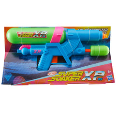 Nerf Super Soaker XP35 Water Blaster, Air Pressurized System, 9 Fluid Ounce Tank, Water Toys - Pichkari for Outdoor Water Games, Branded Toy Pichkari for Holi Festival, Kids 6+
