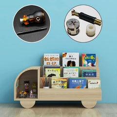 Kiddies Kingdom Bus Shelf Push Cart Organisers For Ages 3 and Above