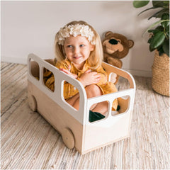 Kiddies Kingdom Storage Bus Organisers For Ages 3 and Above