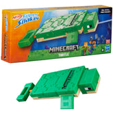 Nerf Super Soaker Minecraft Turtle Water Blaster, Pull Back Plunger Handle, Easy to Use, Outdoor Water Toys, Minecraft Toys, Gifts for Kids - Pichkari, Branded Toy Pichkari for Holi Festival, Kids 6+