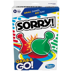 Hasbro Gaming Sorry Grab & Go For Kids Ages 6 And Up