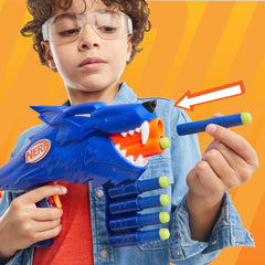 Nerf Wild Wolfpack - 2 Easy Play Blasters With Wolf Designs, 20 Elite Darts, Wolf Toys For 6 Year Old Boys & Girls, Outdoor Toys