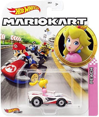 Hot Wheels Circuit Special Mariokart Series Peach P-Wing 1:64 Scale Diecast Vehicle for KIds & Collectors