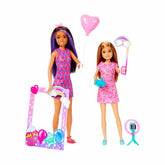 Barbie Celebration Fun Photobooth Playset With Skipper & Stacie Dolls & Accessories for Kids Ages 3 Years & Up