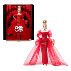 Barbie Signature Collectible Doll For Mattel 80th Anniversary For Kids Ages 3+