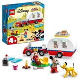 LEGO Disney Mickey and Friends – Mickey Mouse and Minnie Mouse’s Camping Trip Building Kit for Ages 4+