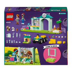 LEGO Friends Farm Animal Vet Clinic Toy Veterinary Care Building Kit For Ages 4+