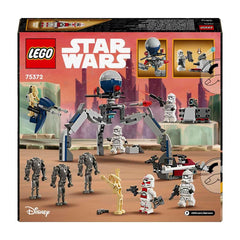 LEGO Star Wars Clone Trooper & Battle Droid Battle Building Kit For Ages 7+