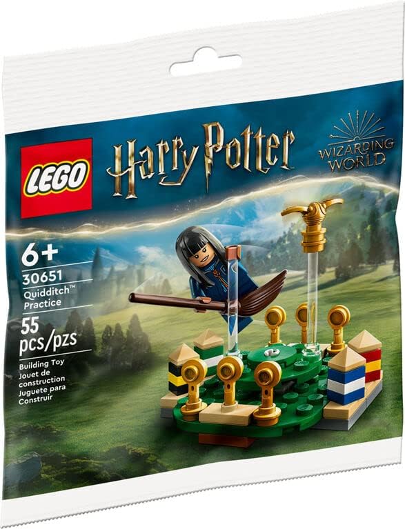 LEGO Harry Potter Quidditch Practice Building Kit for Ages 6+