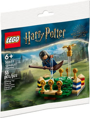 LEGO Harry Potter Quidditch Practice Building Kit for Ages 6+