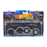 Hot Wheels Monster Trucks 1:64 Scale Demolition Doubles 2 Pack Collection, DC Batman Vs Batman Classic TV Series