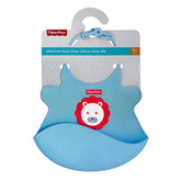 Fisher Price Ultra Care Easy Clean Silicon Baby bib (Multicolour)