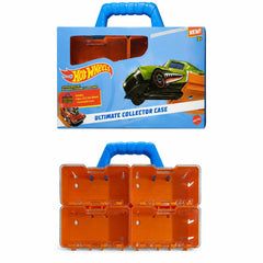 Hot Wheels 2026 Ultimate Collector Case 4 pcs (2x2) With Free Gold Dimachinni Veloce Car