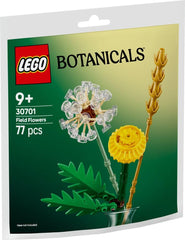 LEGO Botanicals Field Flowers Building Kit For Ages 9+