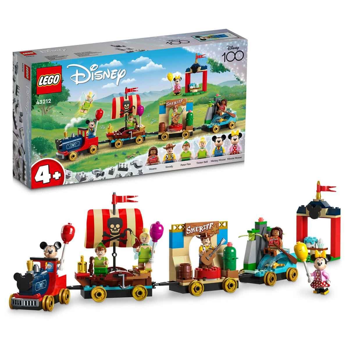 LEGO Disneys 100th Anniversary Celebration Train Building Kit For Ages 4+