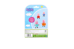PEPPA PIG Toys Peppa's Family, 4 Family Figures, Preschool Toys for 3 Year Old Girls and Boys and Up